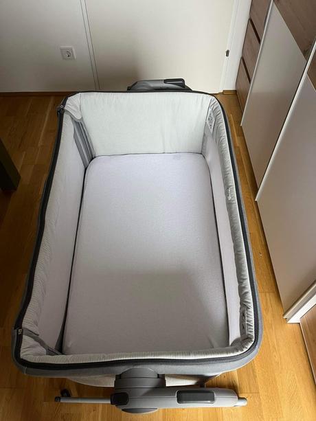 Chicco postieľka next2me magic - cool grey, 95,70