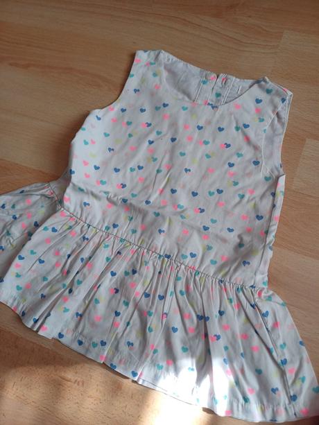 2x letné šaty v.74/ 6-9mesiacov, 74