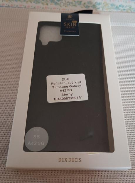 Obal na mobil samsung galaxy a42 5g čierny, samsung