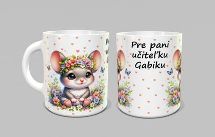 Hrnček pre pani učiteľku,