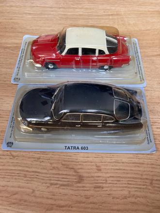 Zberateľské modely áut tatra 603 - aj na kusy,