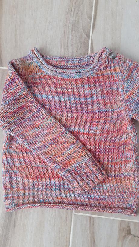 Farebný pulóvrik, h&m,104