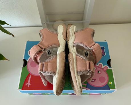 Ružové sandále prasiatko peppa 26, 26
