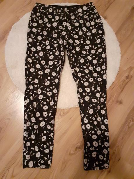 Nohavice so zvysenym pasom pas 80cm, next,38