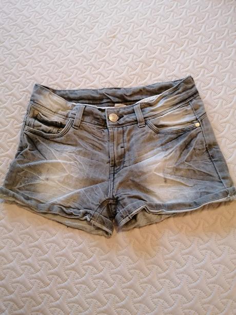 Dievčenské riflové kraťase, 158