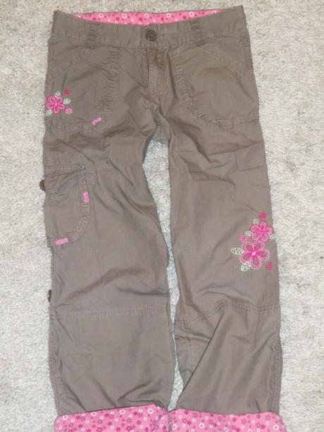 Prechodné nohavice - 3/4 rool up vel 140/146, cherokee,146