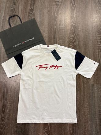 Tommy hilfiger chlapcenske tričko na 10-12 rokov, tommy hilfiger,140