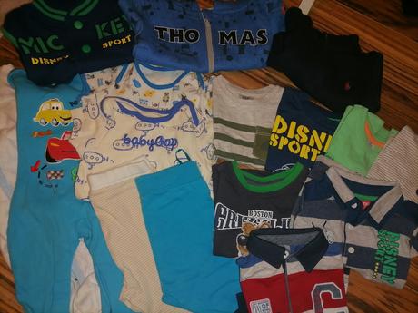 Mix oblečenia 68-80, 68–80