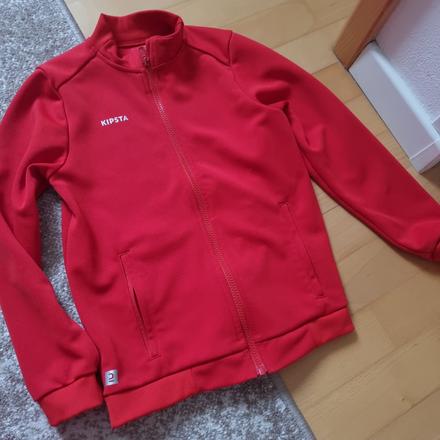 Treningova mikina nezateplena, kipsta,140