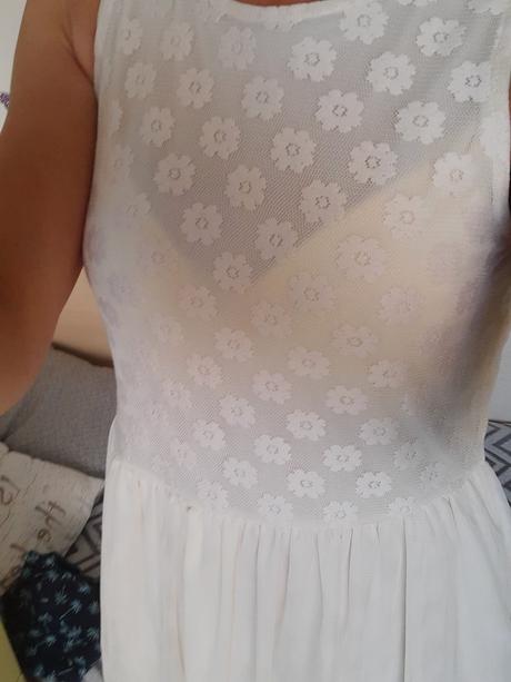 Šaty s čipkou, orsay,s