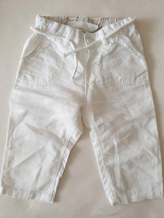 Ľanové letné nohavice, h&m,80