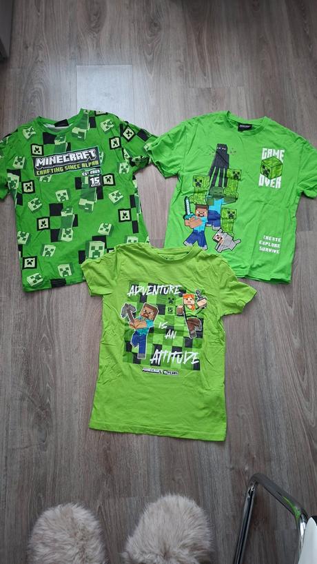 Minecraft tričká, f&f,146