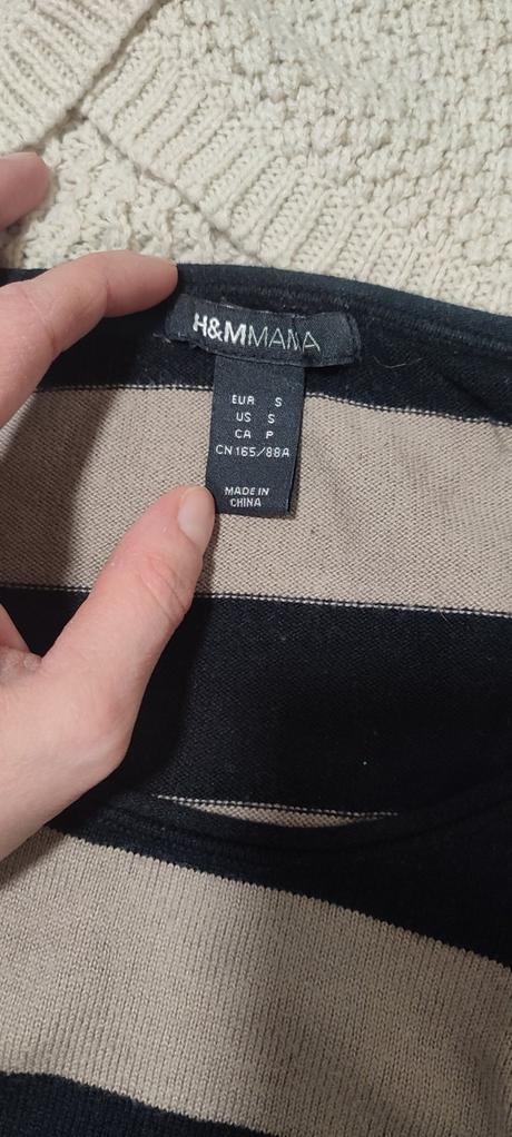 Tehotenské svetre s 2ks, h&m,s