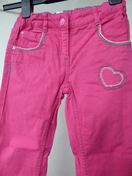 Ružové nohavice, c&a,122