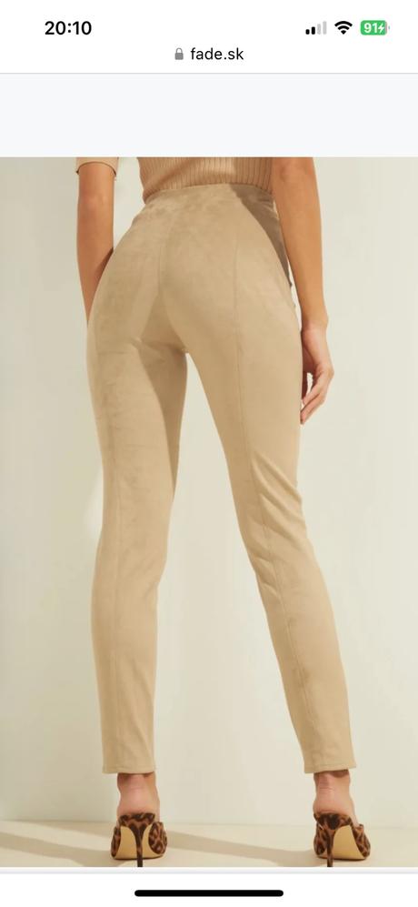 Guess originál elastické nohavice 1x oblečené, guess,s