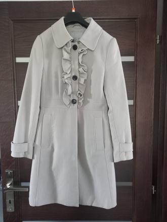 Prechodny elegantny kabat, h&m,s