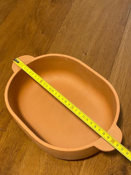 Rímsky hlinený hrniec s vekom terakotový, 