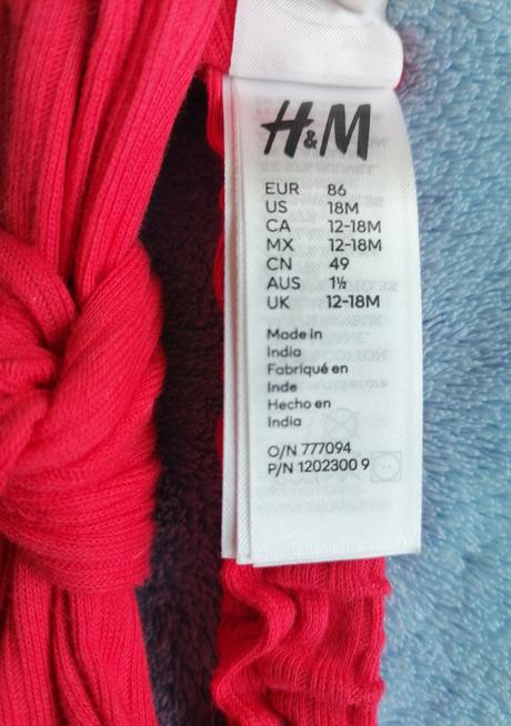 Komplet minnie, h&m,86