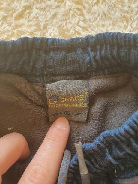 Zateplené nohavice, grace,86