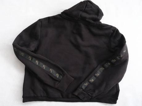 Mikina čierna puma s kapucňou, puma,xl