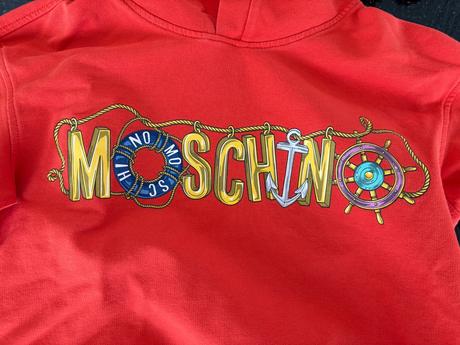 Moschino cropp mikina, moschino,128