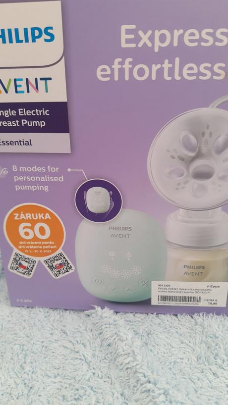 Philips avent elektrická odsávačka, 
