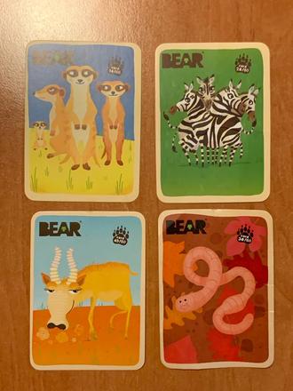 Kartičky bear fruit rolls, 