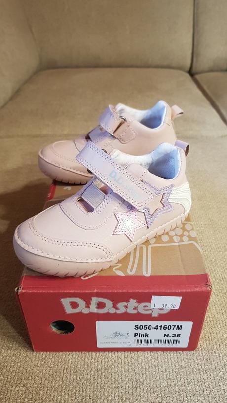 Dievčenské prechodné topánky dd step 25, d.d.step,25