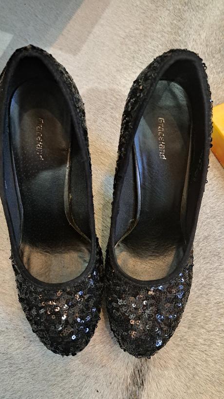 Čierne lodičky, deichmann,38