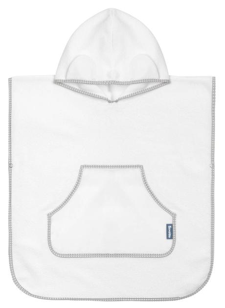 Sensillo pončo na kúpanie biele,