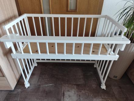 Klups detská postieľka piccolino biela 90x40 cm, šírka (cm): 50,dĺžka (cm): 100
