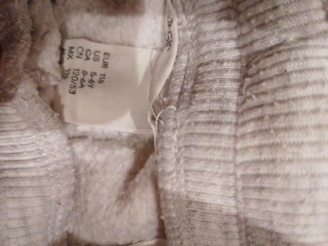 Tepláky, h&m,116