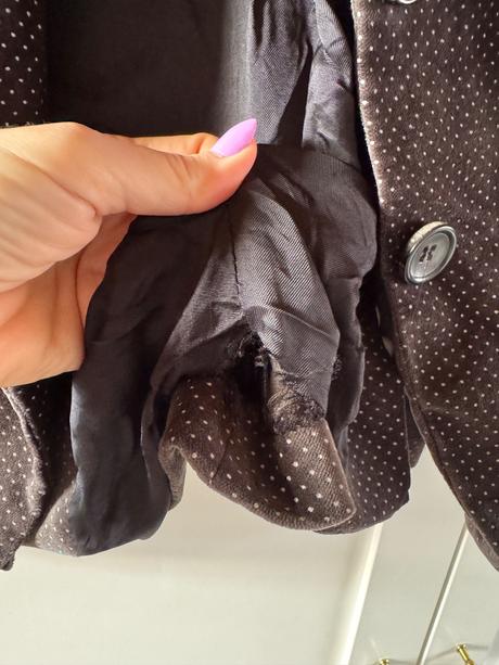 Zamatové sako zara s/m, zara,s