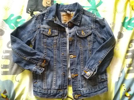 Riflová bunda, zara,110