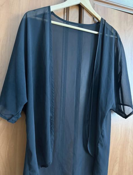 Priesvitné kimono na plavky, m