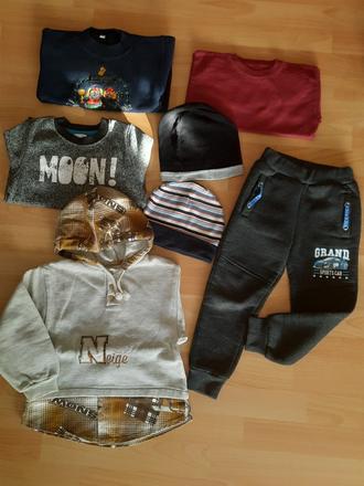 Balík chlapčenského oblečenia, 104–116