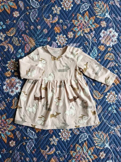 Šaty so psíkmi  - lindex, lindex,74