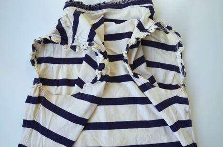 Námornícke tričko, denim,m