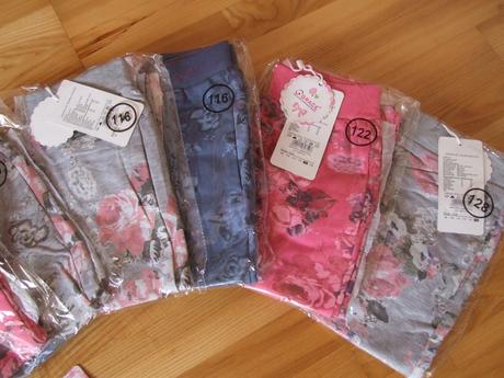 Kvetované tepláky (v.98) - 2 farby., grace,98