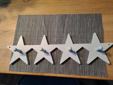 Vešiak hviezda do detskej izby, 