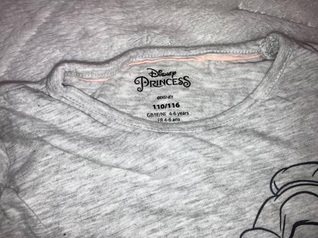 Tričko princezná belle, disney,110