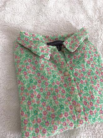 Kvietkovana košeľa, primark,xs