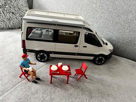 Bruder - kempovací karavan mercedes benz sprinter,