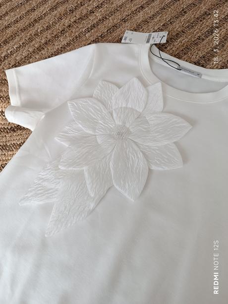 Tričko s kvetom, gate,m / s