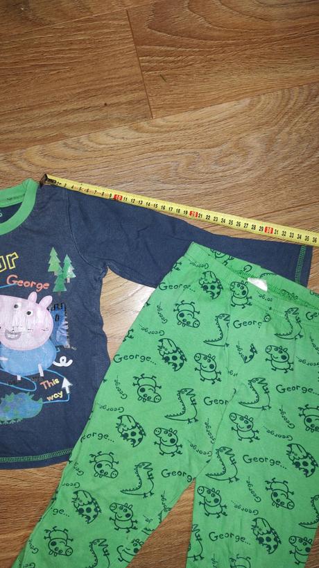 Pyžamo peppa pig  3-4 roky, primark,116
