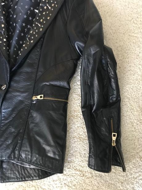 Koženná bunda-sako vel.m, m