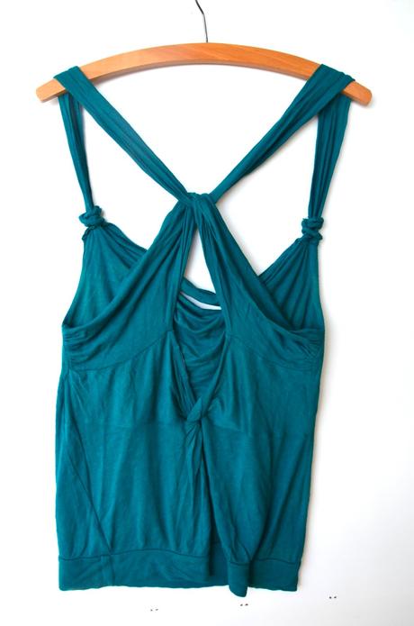 Tielko s výstrihom na chrbte, topshop,38