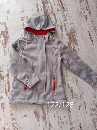 Softshellova dievc. bundička na jar/jesen, decathlon,128