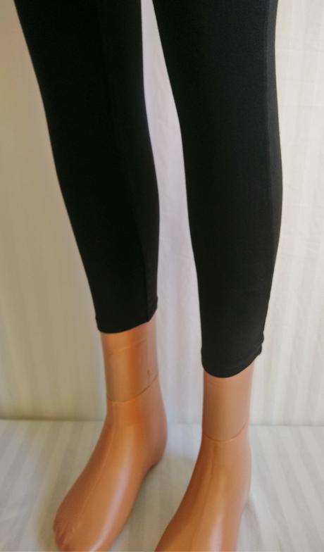 Dámske elastické čierne 3/4 legíny, tezenis, xs, tezenis,xs