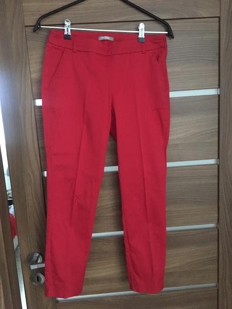Červené nohavice, orsay,xs
